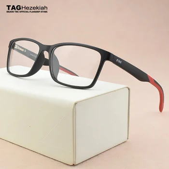 ETIQUETA de la Marca Square gafas de marco mujeres TR90 nuevo equipo de la prescripción de la miopía espectáculo marcos ópticos de gafas de marco hombres anteojos