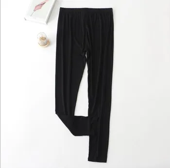 Fdfklak M-5XL Más el Tamaño de Pantalones de Pijama Para las Mujeres de Cintura Alta Pantalones ropa de dormir 2020 Primavera Otoño Nuevo Modal de Dormir Pijamas