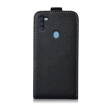 Flip Case Para Samsung Galaxy M11 Cubierta de la Galaxia M11 Lindo de Cuero del Teléfono de la Bolsa de Llanura Caso para Samsung M11 M 11 Caso