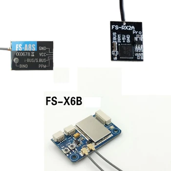 FlySky 2.4 GHz FS-A8S FS-X6B RX2A Mini RX Para FS-i6 i6X i6S i10 TH9A transmisor RC Control remoto partes
