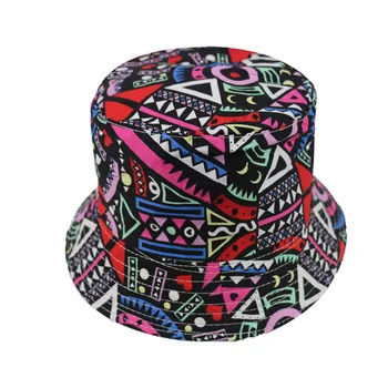FOXMOTHER New Vintage Azteca Patrón Geométrico Cubo de Sombreros de las Gorras de Mujer para Hombre al aire libre