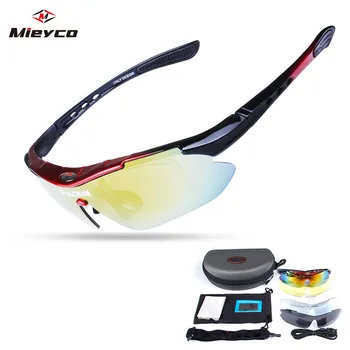 Gafas de sol de los Deportes de Bicicletas Ciclismo Gafas de sol Gafas ciclismo protección UV MTB Ciclismo Gafas Gafas de Pesca gafas de 5 lentes