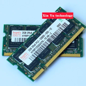 Garantía de por vida Para hynix DDR2 de 2GB 667MHz PC2-5300S Original DDR 2 2G cuaderno de memoria Portátil de memoria RAM SODIMM 200PIN