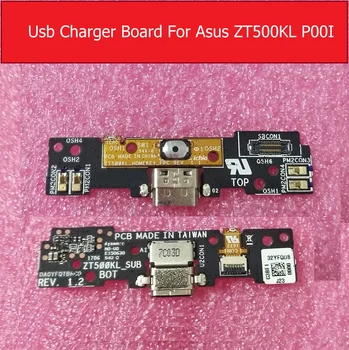 Genuino cargador USB Puerto de la Junta Para ASUS Z500KL P001 ZT500KL conector de Carga Dock de la Junta de Reemplazo de Piezas de Reparación