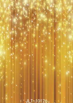 Glitter Telón de fondo Brillo y Resplandor Borlas de Oro del Patrón Vertical, Fotografía de fondo de Vinilo de Tela para Fotografía de Estudio sesión de fotos