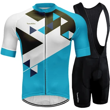 Go pro roupa ciclismo pro team 2021 de manga corta ciclismo ropa kit de ciclo jersey bicicleta uniforme ciclismo hombre conjunto