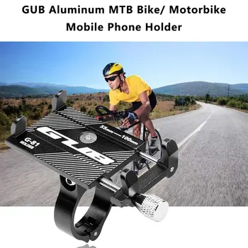 GUB Teléfono Titular de Aluminio MTB Bicicleta Universal Mobile GUB Teléfono Celular Titular de la Bici del Manillar Clip GPS Soporte de Montaje en CALIENTE