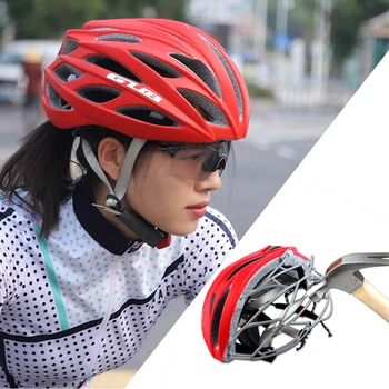 GUB Ultraligero Casco de ciclista Con 3D Plásticos cuadro 26-agujero de la Permeabilidad Fuerte Integralmente moldeado para MTB Bicicleta de Carretera Casco