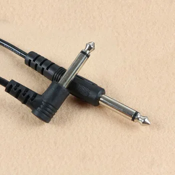 Guitarra eléctrica Amplificador Cable de Plomo Instrumento de Audio 6.35 mm Macho de 1/4