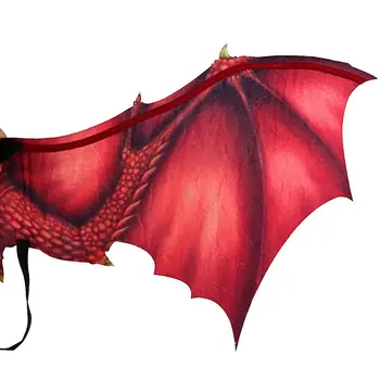 Halloween Cosplay Alas Novedad 3D Dragon Ala Accesorios de los Disfraces Para Adultos, Tela No Tejida Alas Decoración