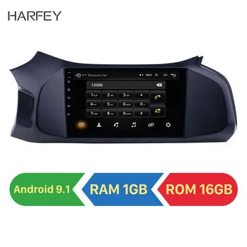 Harfey Android 9.1 9 pulgadas de radio de Coche para 2012-2019 Chevy Chevrolet Onix Apoyo SWC Carplay Red 3G DVR del Coche reproductor Multimedia