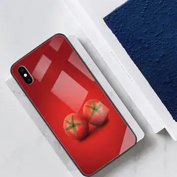 Heinz Ketchup de Cristal de la caja del Teléfono Fundas Coque Para el IPhone 12 11 Pro Max Casos XR XS 7 8 Plus Accesorios de la Cubierta de Carcasa