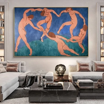 Henri Matisse La Danza Abstracta Lienzo Pinturas en La Pared del Arte de los Carteles y Grabados Fauvismo Cuadros de Imágenes para la Sala de estar