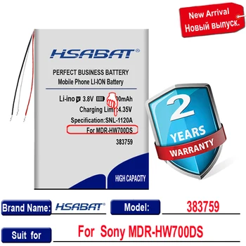 HSABAT 0 ciclo de Batería de 2100mAh para Sony MDR-HW700DS Auriculares de Reemplazo del Acumulador