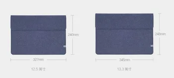 Impermeable, Bolsa de ordenador Portátil funda para MacBook Pro 12 13 11.6 Bolsa para Xiaomi Notebook Air 13.3 12.5 funda Original de la Marca XiaoMi