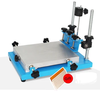 Impresión de seda de la Tabla del Manual de la Pantalla de la Máquina de SMT de la Pasta de Soldadura Dedo funcionamiento de la Tinta de la Prensa