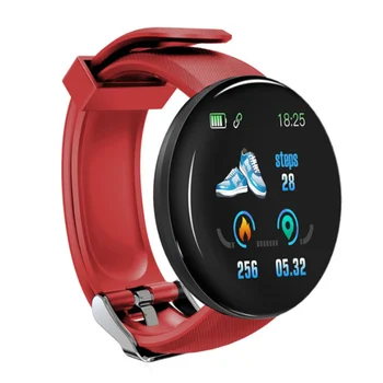 Inteligente Reloj de los Hombres de Bluetooth de la Presión Arterial Smartwatch Redondo de las Mujeres del Reloj Impermeable del Deporte Tracker WhatsApp para Android Ios