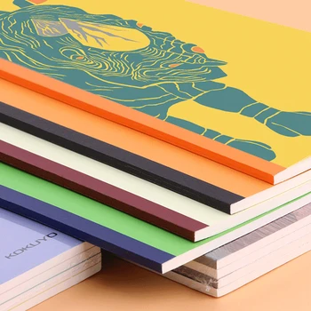 Japón KOKUYO Illustrator Notebook 2020 Inalámbrico Nuevo Libro obligatorio Establecer A5/B5 Simple Libro de Diseño de Diseño de Ilustración de Libro
