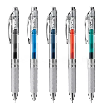 JIANWU Japón Pentel Color transparente de recarga bolígrafo de gel de edición limitada de prensa de la pluma BLN75 neutral lápiz kawaii suministros de la Escuela de 0,5 mm