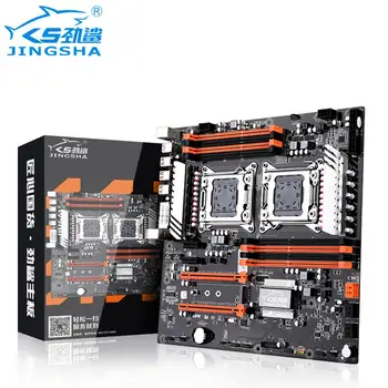 Jingsha X79 Doble de la CPU de la Placa base LGA2011 SATA3.0 E-ATX M. 2 DDR3 Placa base