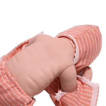 JINGXIN PRINSES 35CM Renacer Muñecas del Bebé Juguetes de Cuerpo Completo de Suave Silicona Bebe de Muñecas de las Niñas Juguetes Impermeable Renacer de Juguete Para los Niños Regalos
