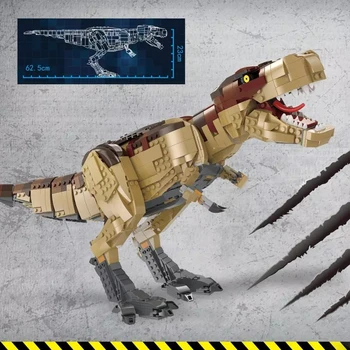 Jurassic worlded Parque película de Rampage rex REY Modelo 61001 En Stock 3508PCS la Construcción de bloques, ladrillos Juguetes a los Niños Regalos