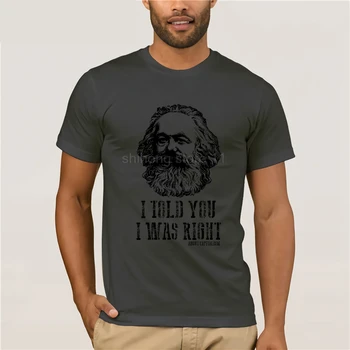 Karl Marx El Capitalismo El Comunismo Camiseta De Algodón, El Socialismo, El Marxismo Novedad Fresco Tops De Los Hombres De Manga Corta Camiseta De Texto