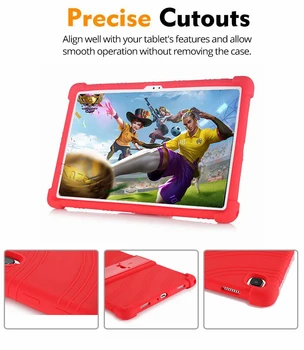 Kazerwa Para pata de cabra Caso de la Cubierta de la Tableta Samsung Galaxy Tab A7 10.4 2020 T500 T505 T507 Tablets caso de Silicona Blanda Proteger shell