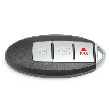 Keyecu de Llave Inteligente de Entrada sin Llaves a Control Remoto de 3 botones Llavero con mando a distancia para el Nuevo Nissan Tiida 2007-2012