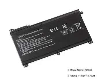 KingSener BI03XL Portátil batería para HP Pavilion X360 13-U100TU U113TU U169TU HSTNN-UB6W NPT-W118 Stream 14-AX010wm 14-AX020wm