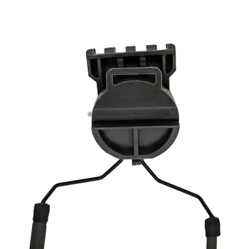Kit de montaje de la plataforma de soporte de linterna táctica casco táctico Comtac auricular Rápida Ops Core casco ARCO pista adaptador