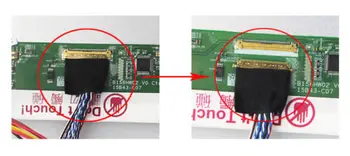 Kit para LP156WH2(TL)(C1) Controlador de controlador de la tarjeta de TV AV HDMI remoto USB VGA de la Pantalla del panel de 40pin LVDS 1366X768, pantalla 15.6
