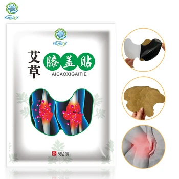 KONGDY Rodilla Parche de 10 PIEZAS de la Medicina China de Yeso Ajenjo Extracto de la etiqueta Engomada de la Muscular de la Articulación Dolor de la Artritis Reumatoide Alivio del Dolor de la Almohadilla