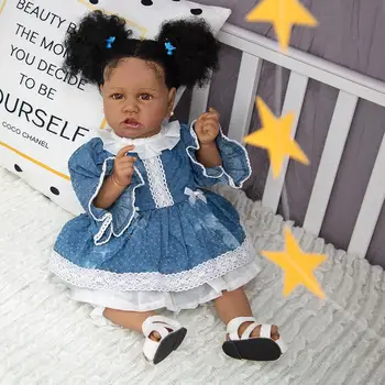 KUKADOLL 23 Pulgadas Renacer Bebé de Navidad 2020 Regalo de Vestir a los Niños de la Moda de Entrega Rápida Bebé Niño Para Regalo de Cumpleaños