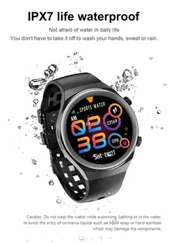 KUSDO de Llamada Bluetooth Smart Watch 2020 Nuevo ECG Smartwatch IP67 Impermeable de los Relojes deportivos Para Hombres, Mujeres Para Android de Apple, Xiaomi