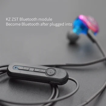 KZ AS10/ZS6/ZS10/ZST/ZS3/ZS5/ZSA/ES4 Bluetooth 4.2 Inalámbrica Módulo de Actualización de Cable Desmontable Cable se Aplica KZ Original Auriculares