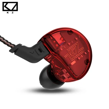 KZ ZS10 Auriculares Auriculares 4BA +1DD la tecnología Híbrida En el Oído de Monitor de Deporte Auriculares con Cancelación de Ruido de alta fidelidad Bajo Gaming Headset