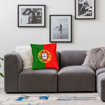 La bandera De Portugal cojín de Cubierta de Poliéster Cojines para el Sofá, Bandera de portugal Creativo Pillowcover Decoración para el Hogar