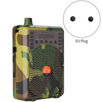 La caza Señuelo Llamadas Electrónica de Aves de llamadas de Camuflaje Eléctrico de Caza Altavoz MP3 mando a distancia Kit