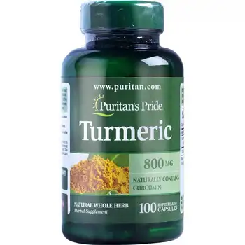 La curcumina importado de los estados UNIDOS de cúrcuma Puritan's Pride 800 mg 100 cápsulas / botella de Proteger la salud del hígado y mejorar la inmunidad