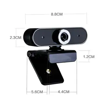 La cámara web HD Gebaut Con Mikrofone Inteligente 1080P Web Kamera USB Pro Secuencia de Kamera für Escritorio Portátiles PC spiel Cámara