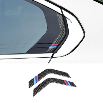 La Fibra de carbono Automático de la Puerta de la Línea de la Cintura de la Ventana Lateral de la carrocería de la Decoración de la etiqueta Engomada Para BMW G20 G28 3 de la Serie 2018-21 de los Accesorios del Coche Exterior