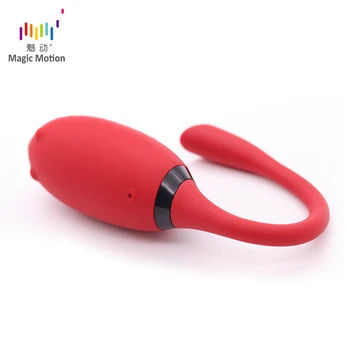 La magia de Movimiento inteligente Sexo juguete de Control Remoto Vibrador del G-punto del clítoris Fugu APLICACIÓN de la Vibración de la Bola de Flamingo Vagina Masajeador para Mujer