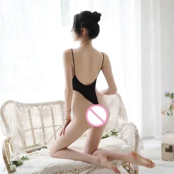 La Moda De Lencería Sexy Femme Transparente Japonés Traje De Baño Eróticos, Sexo Vestido Mojado Kawaii Sexo Traje De Cosplay Mini Bikini Desgaste