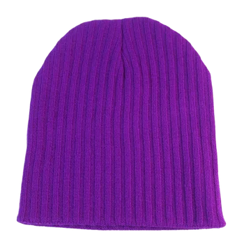 La moda de Neón Amarillo Rayas de punto de la Pac para los Hombres de la Llanura Gorro de la Mujer, Skullies Otoño Invierno Sombreros Púrpura Negro Rosa