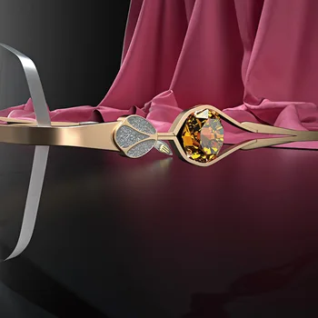 La nueva red roja gran marco mujeres sin marco diamante gafas de marco puede ser personalizado de la prescripción de la miopía gafas de lectura