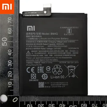 La Original del de Reemplazo de la Batería BM4Q Para Xiaomi Redmi K30 Pro K30Pro Genuino de la Batería del Teléfono 4700mAh+Herramientas