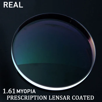 La prescripción de gafas de sol de la lente 1.61 M-8 manchados de gradiente de colores y la miopía de la lente