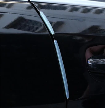 La Puerta de coche de parachoques Borde de la Puerta de los Guardias de la Moldura de Protección Para Mitsubishi ASX Pajero Galant Lancer Outlander RVR de 3 Colores