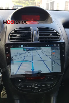 La Radio del coche Reproductor de DVD Para Peugeot 206 2000-2016 Android Reproductor Multimedia de Navegación GPS del Auto Estéreo Jefe de la Unidad de Carplay DSP de Audio
